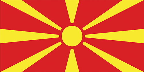 Mazedonien Flagge